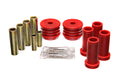 Energy Suspension 12.3102R Control Arm Bushing Set; Red; Rear; Performance Polyurethane; - Truck Part Superstore