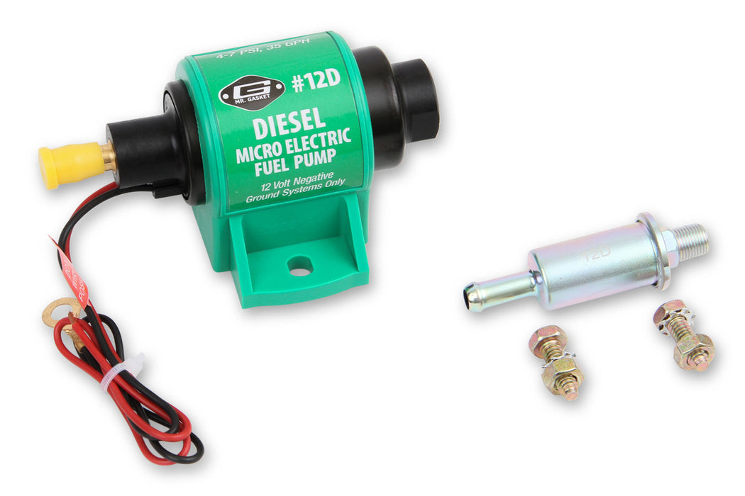 Mr Gasket 12D Electric Diesel Fuel Transfer Pump - Truck Part Superstore