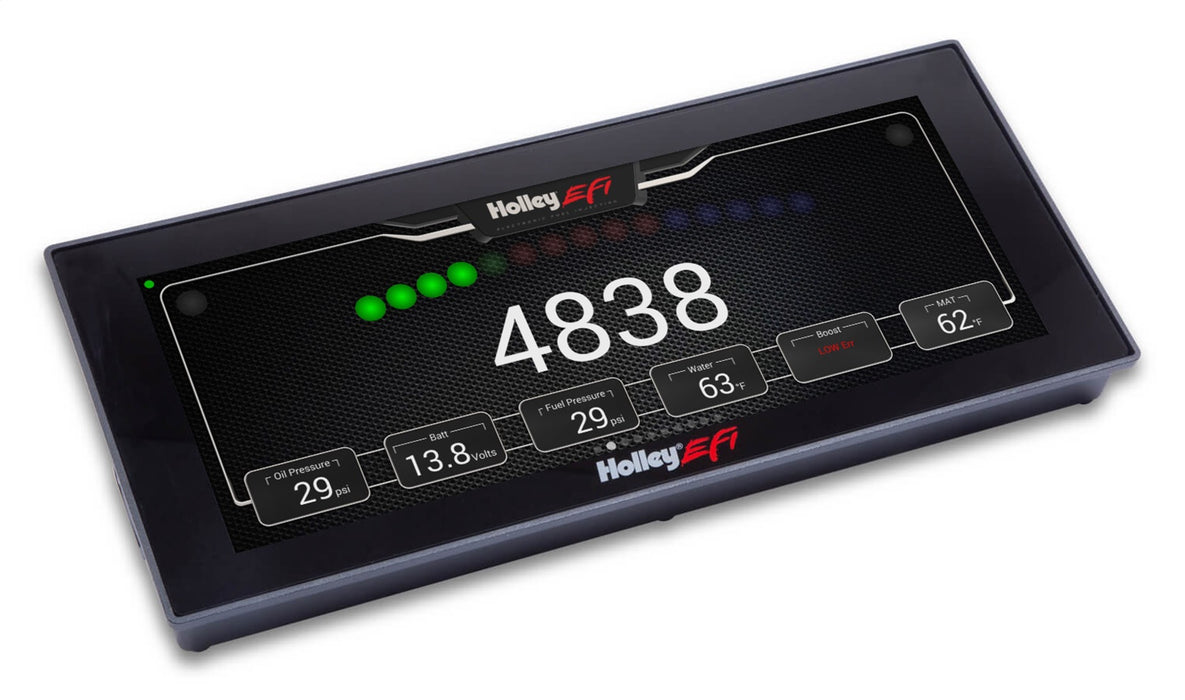 Holley EFI 553-116 Holley EFI Standalone Pro Dash; 12.3 in. Viewing Area; 4 Pin; 4 Ground Switched; - Truck Part Superstore