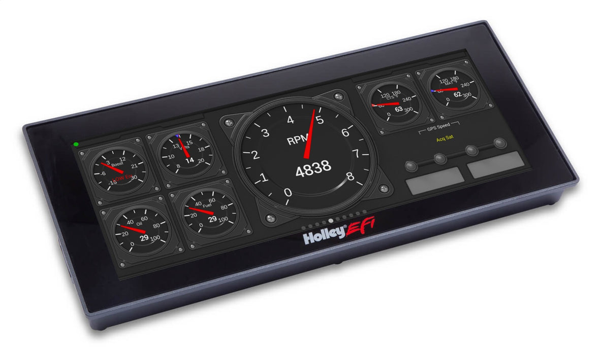 Holley EFI 553-116 Holley EFI Standalone Pro Dash; 12.3 in. Viewing Area; 4 Pin; 4 Ground Switched; - Truck Part Superstore