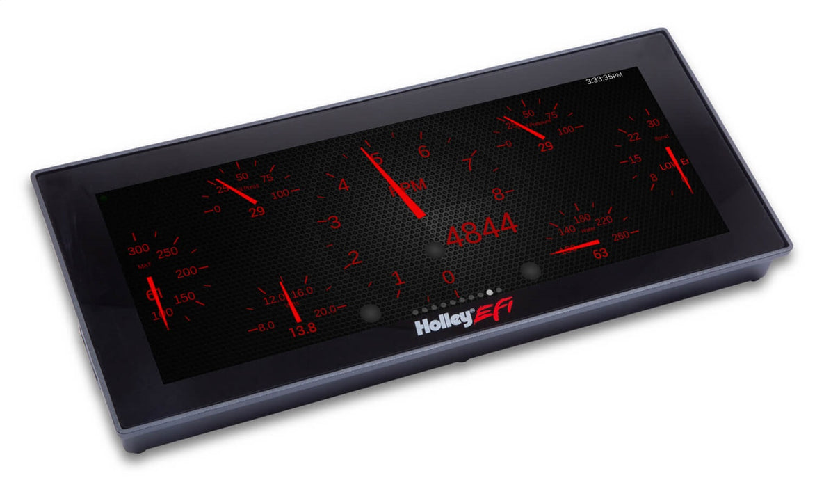 Holley EFI 553-117 Holley EFI Standalone Pro Dash; 6.86 in. Viewing Area; 4 Pin; 4 Ground Switched; - Truck Part Superstore