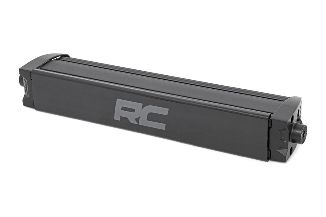 Rough Country 70712BLDRL 12 Inch CREE LED Light Bar Single Row Black Series w/Cool White DRL Rough Country - Truck Part Superstore