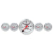 AutoMeter 1300-00408 GAUGE KIT; 5 PC.; 3 1/8in./2 1/16in.; MECH. SPEEDO.; CHEVROLET HERITAGE BOWTIE - Truck Part Superstore