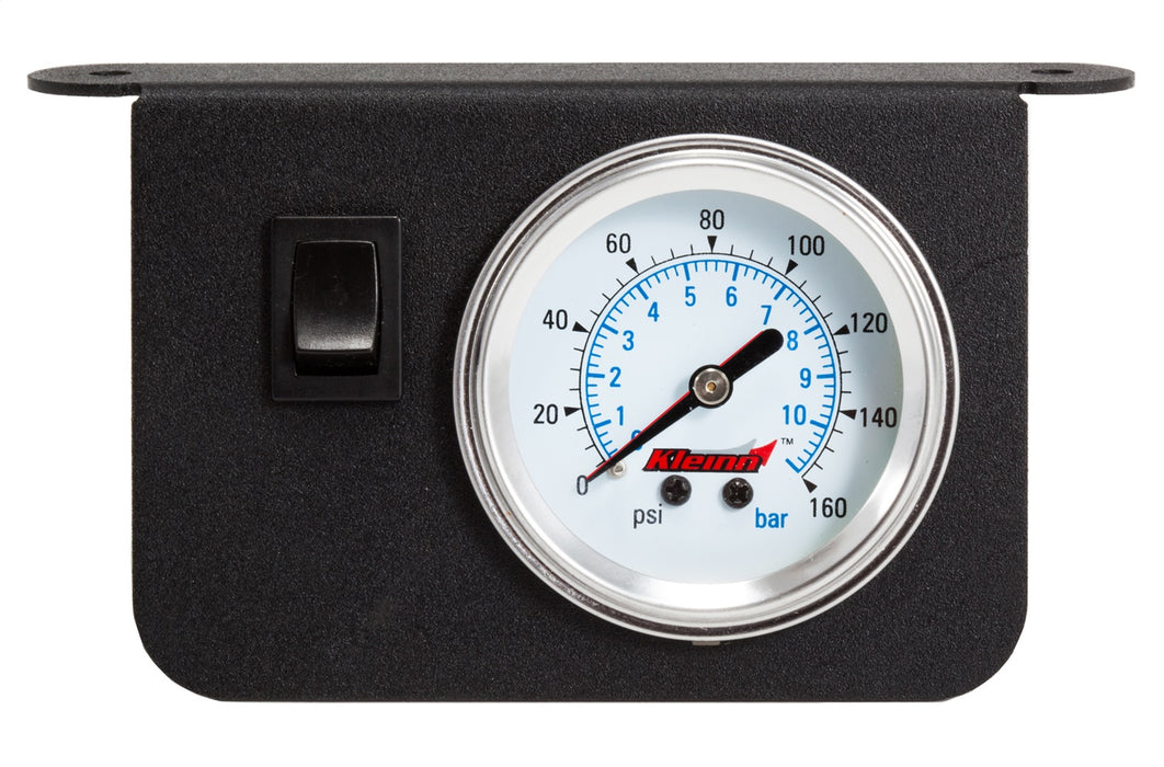 Kleinn Automotive Air Horns 1301 Single Needle Dash Panel Gauge - Truck Part Superstore