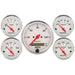 AutoMeter 1302 GAUGE KIT; 5 PC.; 3 1/8in./2 1/16in.; ELEC. SPEEDOMETER; ARCTIC WHITE - Truck Part Superstore