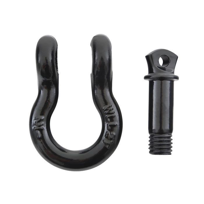 Smittybilt 13046B D-Ring 1/2 Inch 2 Ton Rating Black Smittybilt - Truck Part Superstore