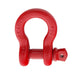 Smittybilt 13047R D-Ring 3/4 Inch 4.75 Ton Rating Red Powdercoat Smittybilt - Truck Part Superstore