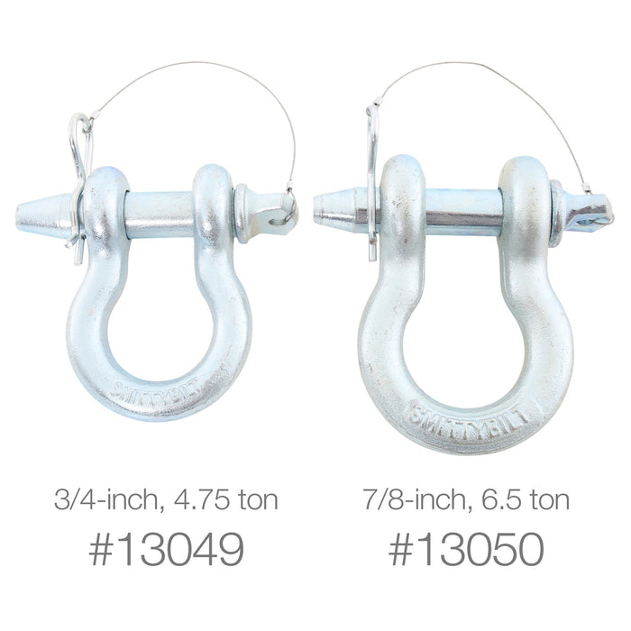 Smittybilt 13049 D-Ring 3/4 Locking Pin 4.75 Tons (Zinc) Smittybilt - Truck Part Superstore