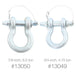Smittybilt 13050 D-Ring 7/8 Locking Pin 6.5 Tons (Zink) Smittybilt - Truck Part Superstore
