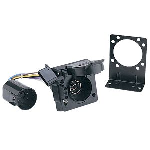 Husky Towing 13092 4 Way Flat And 7 RV With Dust Cover/ Cable Ties And Grease Packet - Truck Part Superstore