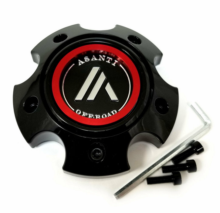 Asanti Off Road 130L1335GB-H34 ASA OFR CAP 5X5 H34 - GLOSS BLACK - Truck Part Superstore