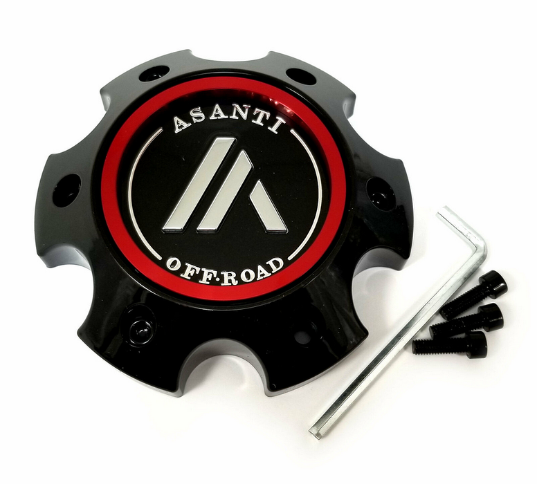 Asanti Off Road 130L1406GB-H34 ASA OFR CAP 6X135 H34 - GLOSS BLACK - Truck Part Superstore