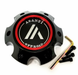 Asanti Off Road 130L1456GB-H42 ASA OFR CAP 6X5.5 H42 - GLOSS BLACK - Truck Part Superstore