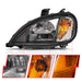 Anzo USA 131028 LED Crystal Headlight; Clear Lens; Black Housing; Pair; - Truck Part Superstore