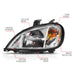 Anzo USA 131029 LED Crystal Headlight; Clear Lens; Chrome Housing; Pair; - Truck Part Superstore