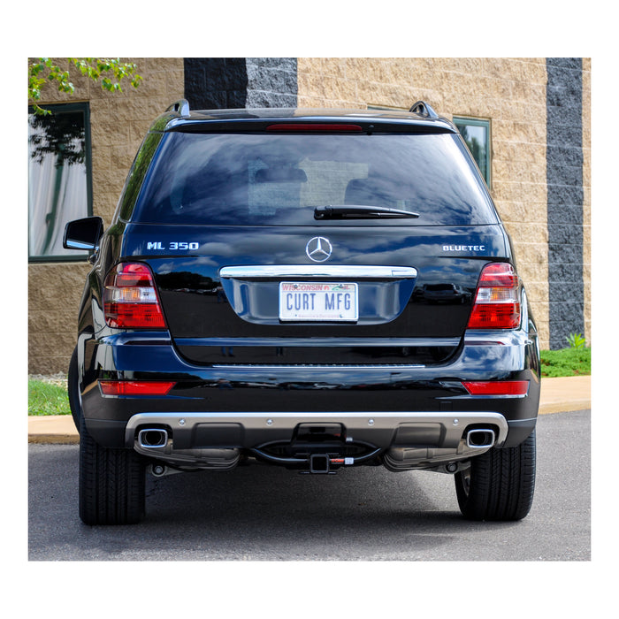 CURT 13102 Class 3 Hitch; 2in. Receiver; Select Mercedes-Benz GL350; GL450; GL500; ML350 - Truck Part Superstore