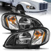 Anzo USA 131030 LED Crystal Headlight; Clear Lens; Black Housing; Pair; - Truck Part Superstore