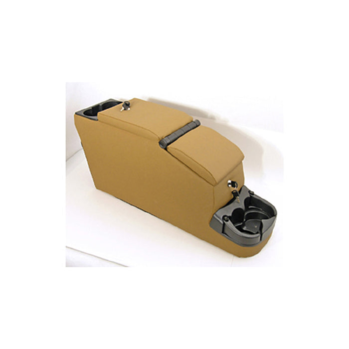 Rugged Ridge 13103.37 Locking Console II; L 27.25 in. x W 8.25 in. x H 12.25 in.; Spice; - Truck Part Superstore