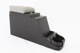 Rugged Ridge 13104.09 Locking Console; L 27 in. x W 9 in. x H 16 in.; Textured Gray; Steel; - Truck Part Superstore