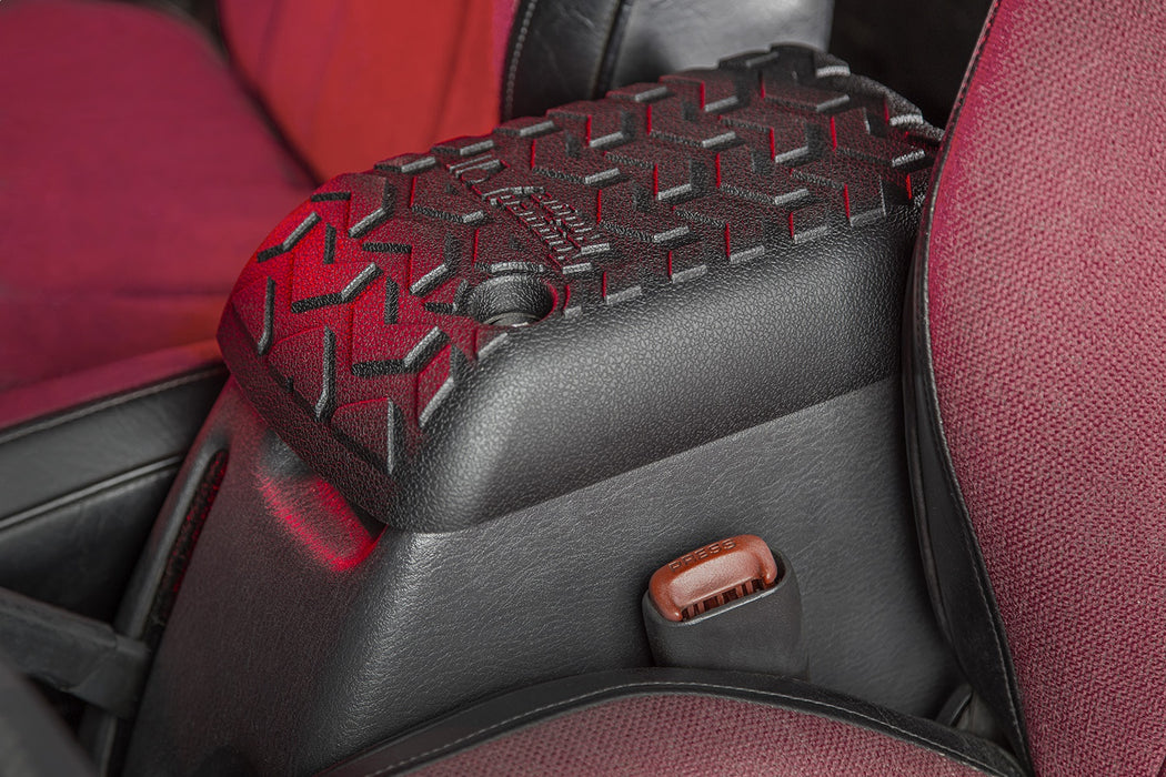Rugged Ridge 13104.61 Arm Rest Cover; Black; - Truck Part Superstore