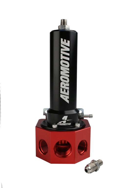 Aeromotive Fuel System 13113 Single Spring Belt/Hex Drive EFI Regulator, 40-100 psi. - Truck Part Superstore