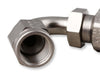 Earl's Performance 131206ERL 120 Deg. Power Steering Hose End; Hose Size: -6AN; Steel w/Nickel Plating; - Truck Part Superstore