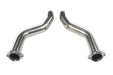 Flowtech 13133FLT Off-Road Mid-Pipe; For Use w/PN[13132FLT]; Polished Stainless Steel; - Truck Part Superstore