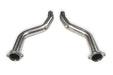 Flowtech 13133FLT Off-Road Mid-Pipe; For Use w/PN[13132FLT]; Polished Stainless Steel; - Truck Part Superstore