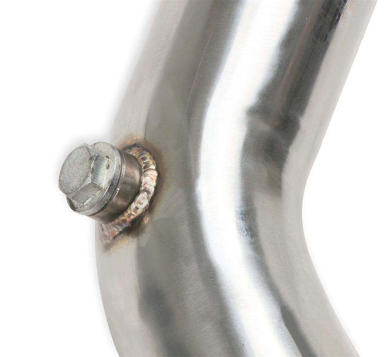 Flowtech 13133FLT Off-Road Mid-Pipe; For Use w/PN[13132FLT]; Polished Stainless Steel; - Truck Part Superstore