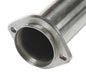 Flowtech 13133FLT Off-Road Mid-Pipe; For Use w/PN[13132FLT]; Polished Stainless Steel; - Truck Part Superstore