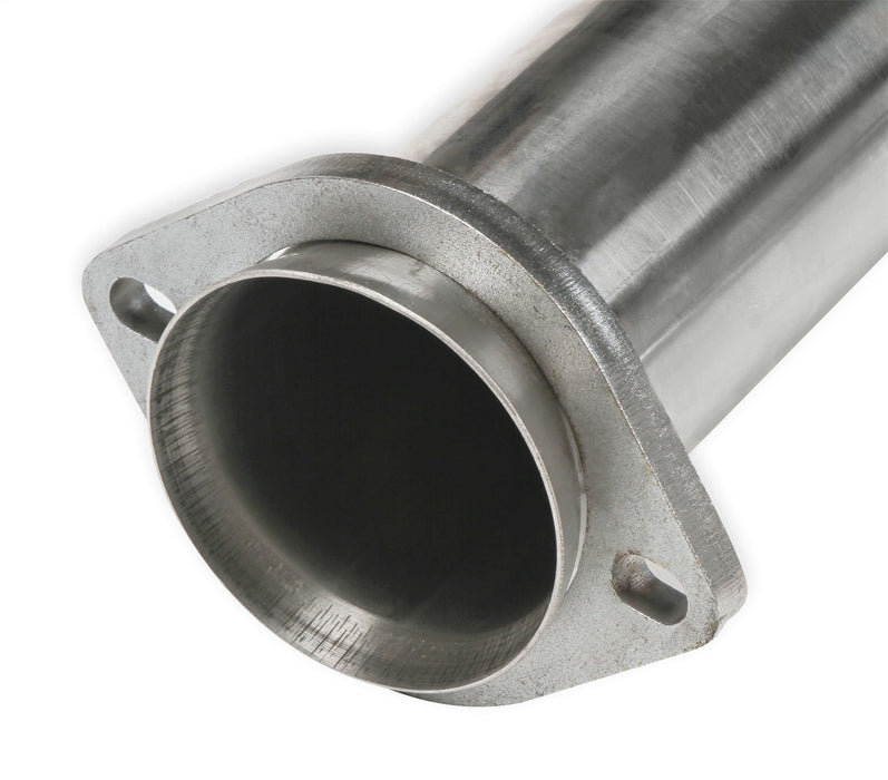 Flowtech 13133FLT Off-Road Mid-Pipe; For Use w/PN[13132FLT]; Polished Stainless Steel; - Truck Part Superstore