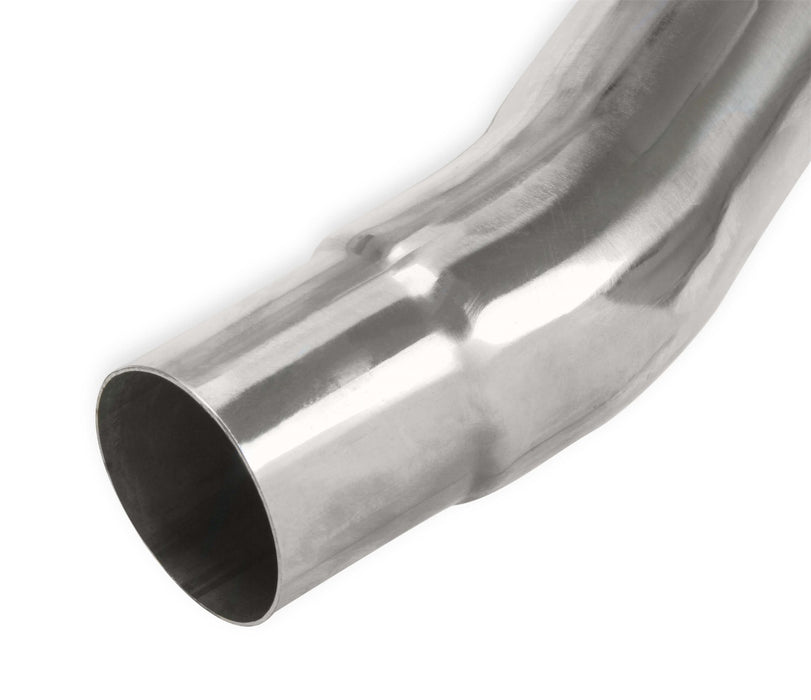 Flowtech 13133FLT Off-Road Mid-Pipe; For Use w/PN[13132FLT]; Polished Stainless Steel; - Truck Part Superstore