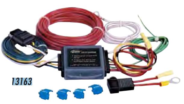 Husky Towing 13163 Batt Power Adapts Turn & Stop Lights72" Lgth Inc Lead Wire/Fuse Assembly/Splices - Truck Part Superstore