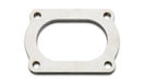 Vibrant Performance 13175S 4 Bolt Flange; For 3 in. Nominal Oval Tubing; 304 Stainless Steel; - Truck Part Superstore