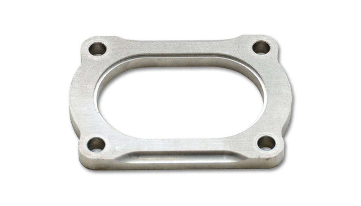 Vibrant Performance 13176S 4 Bolt Flange; For 3.5 in. Nominal Oval Tubing; 304 Stainless Steel; - Truck Part Superstore