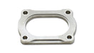Vibrant Performance 13176S 4 Bolt Flange; For 3.5 in. Nominal Oval Tubing; 304 Stainless Steel; - Truck Part Superstore