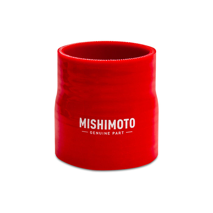 Mishimoto MMCP-27530RD Mishimoto 2.75in to 3in Silicone Transition Coupler, Red - Truck Part Superstore
