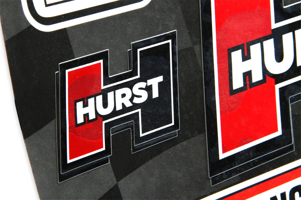 Hurst 1320000 Hurst Decal Pack; Red Logo; - Truck Part Superstore
