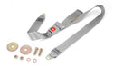 Omix 13202.30 Lap Seat Belt; 60 in.; Non-Retractable; Gray; Belt Mounting Hardware Included; - Truck Part Superstore