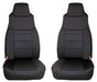 Rugged Ridge 13210.01 Custom Neoprene Seat Cover; Pair; Black; - Truck Part Superstore