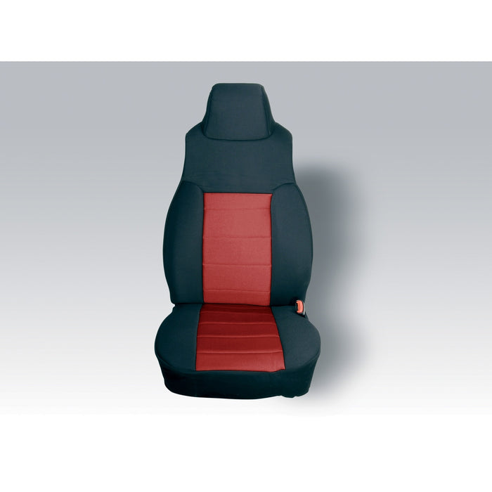 Rugged Ridge 13211.53 Custom Neoprene Seat Cover; Pair; Red; - Truck Part Superstore