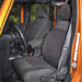 Rugged Ridge 13215.01 Custom Neoprene Seat Cover; Pair; Black; - Truck Part Superstore