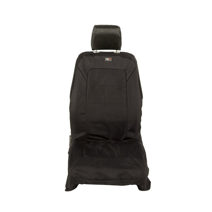 Rugged Ridge 13216.04 Elite Ballistic Seat Cover Set; Heated; Front; - Truck Part Superstore