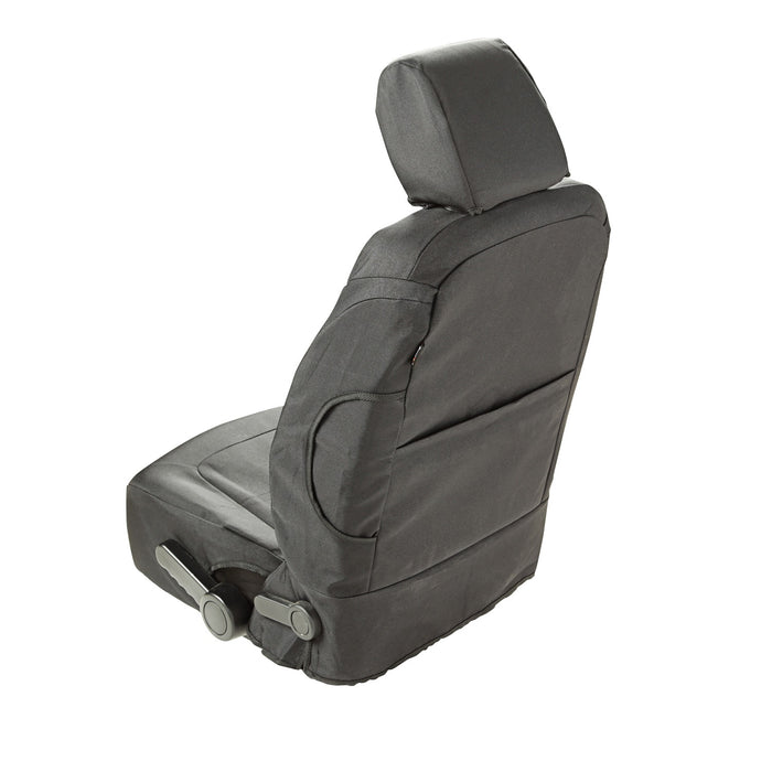 Rugged Ridge 13216.04 Elite Ballistic Seat Cover Set; Heated; Front; - Truck Part Superstore