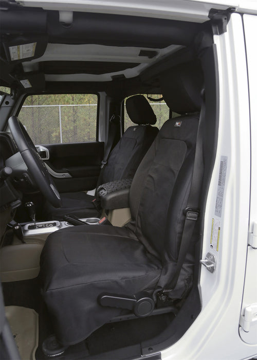 Rugged Ridge 13216.04 Elite Ballistic Seat Cover Set; Heated; Front; - Truck Part Superstore