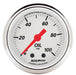 AutoMeter 1311 GAUGE KIT; 5 PC.; 3 1/8in./2 1/16in.; MECH. SPEEDO.; WTMP/OILP; ARCTIC WHT - Truck Part Superstore