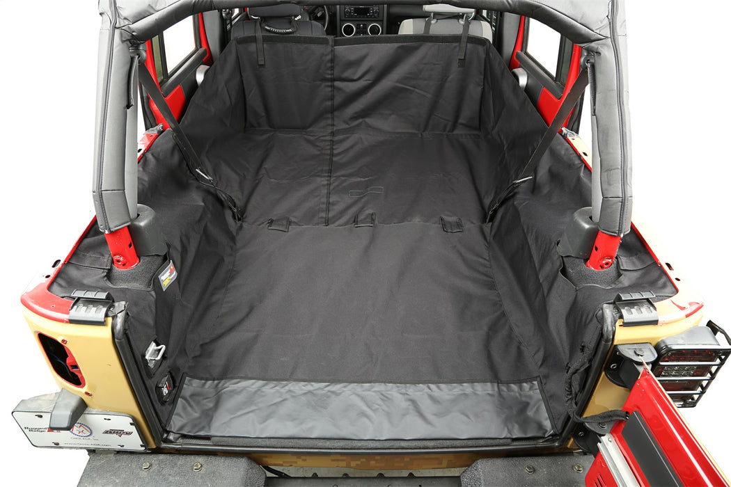 Rugged Ridge 13260.01 C3 Cargo Cover; Rear; w/out Subwoofer; - Truck Part Superstore