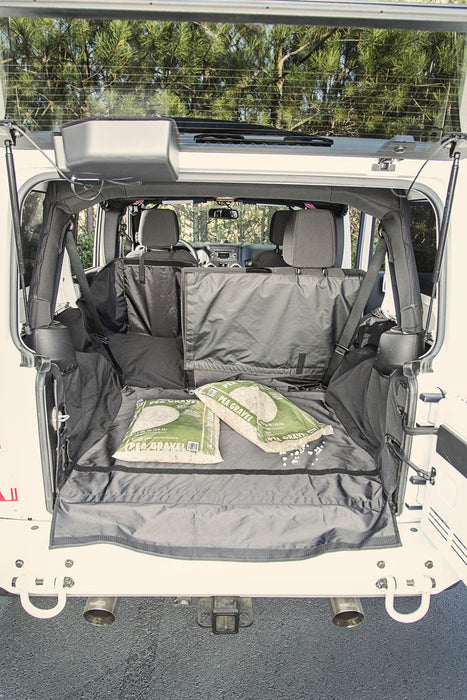 Rugged Ridge 13260.01 C3 Cargo Cover; Rear; w/out Subwoofer; - Truck Part Superstore