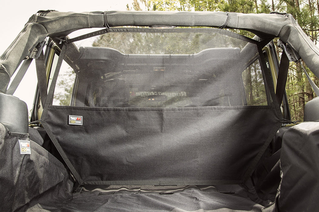 Rugged Ridge 13260.06 C2 Cargo Curtain; Rear; Between Seats And Cargo Area; Incl. Storage Bag; - Truck Part Superstore