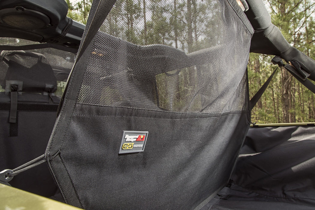 Rugged Ridge 13260.06 C2 Cargo Curtain; Rear; Between Seats And Cargo Area; Incl. Storage Bag; - Truck Part Superstore